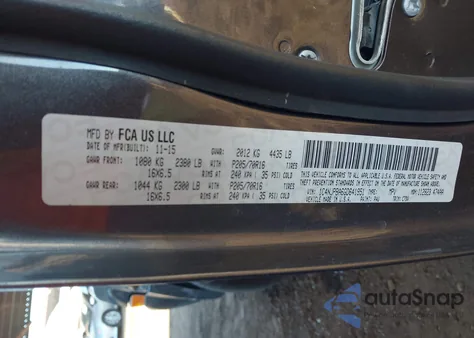 2016 Jeep Patriot Sport from USA, damaged, VIN 1C4NJPBA6GD641951